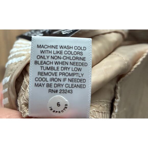 New York & Company Signature Fit Straight Leg Crop Pants Size 8 - Picture 7 of 7